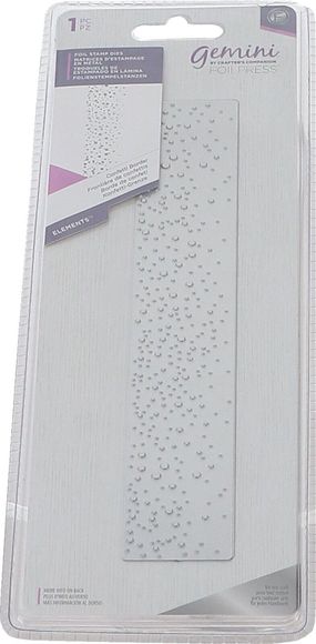 Gemini FOILPRESS Expressions Large Stamp and Die Set - Letter Z
